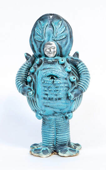 Rick Van Dyke ceramic sculpture